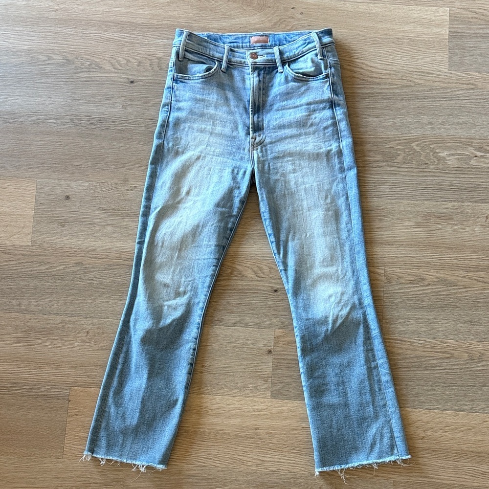 MOTHER - Size 28 - The Hustler Ankle Fray